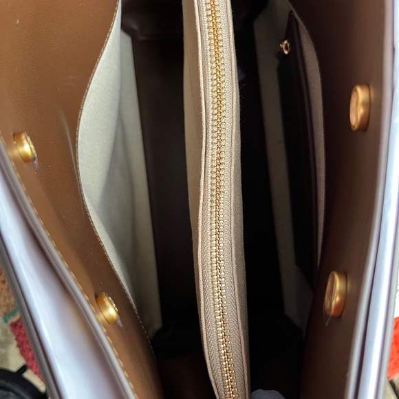 Tory Burch Lee Radziwill Exotic Double Bag - Picture 9 of 12